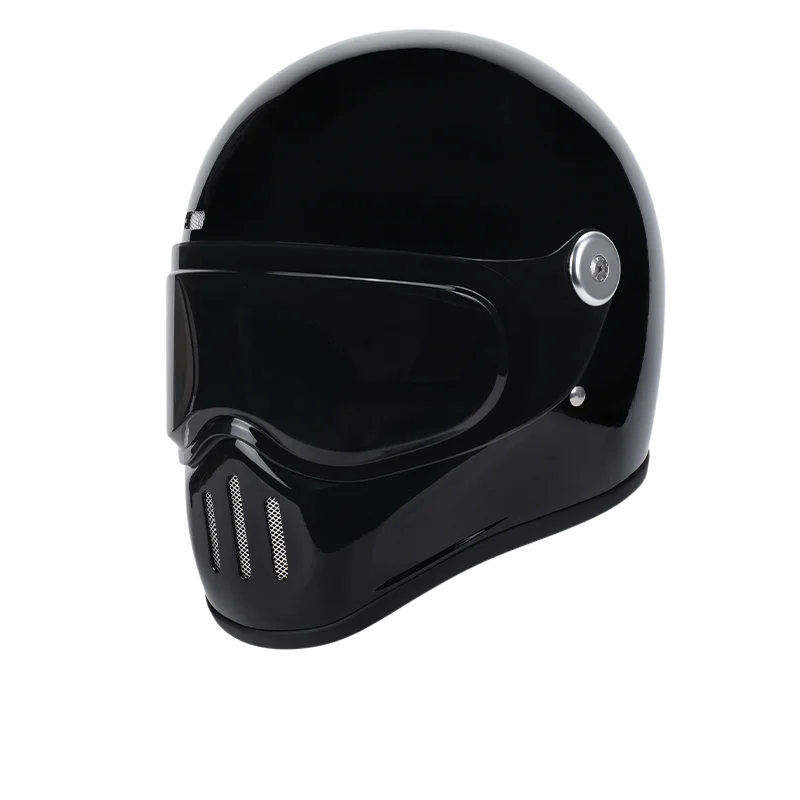 Retro Pig Nose Full Face Helmet