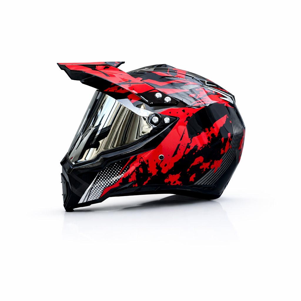 WLT-128 Professional Motocross Helmet – DOT & ECE Certified