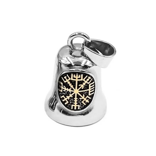 Golden Viking Compass Bell – Path of Honor