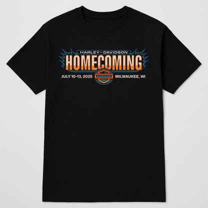 Homecoming Biker Festival - Official Milwaukee T-shirt Edition