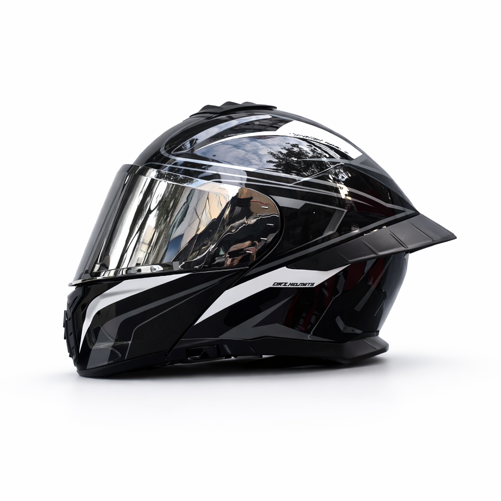 ORZ-B08A Full Face Motorcycle Helmet – BikerZoneZ ORZ-B08A Full Face Motorcycle Helmet – BikerZoneZ