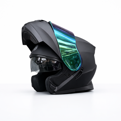 ORZ-162 Full Face Flip-Up Helmet – DOT & ECE Certified
