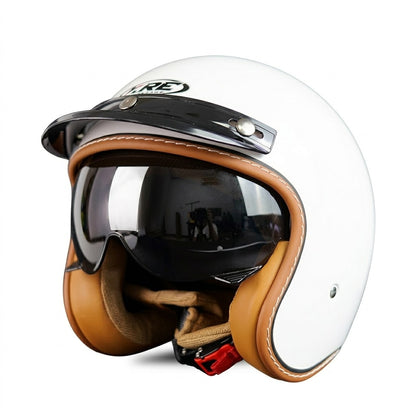 Low Profile Retro Open Face Helmet – DOT Approved