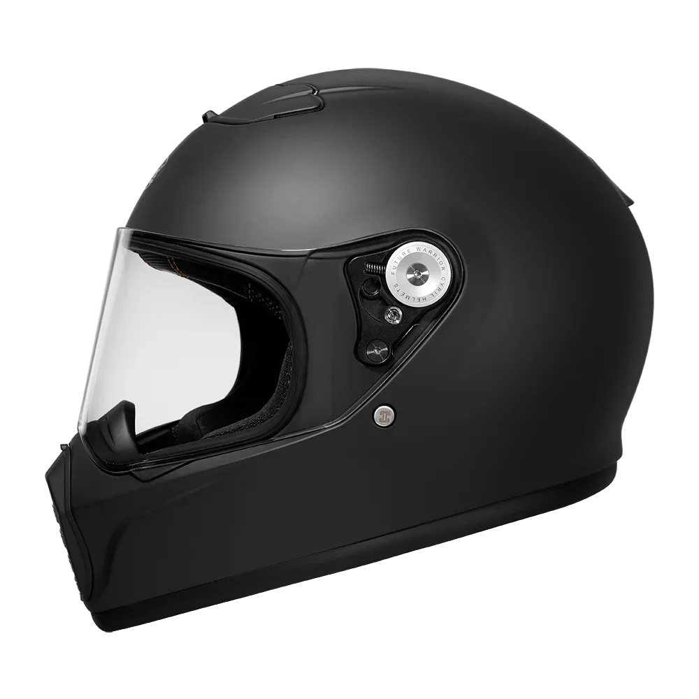 RoadSpirit Vintage Full-Face Helmet – DOT & ECE Approved