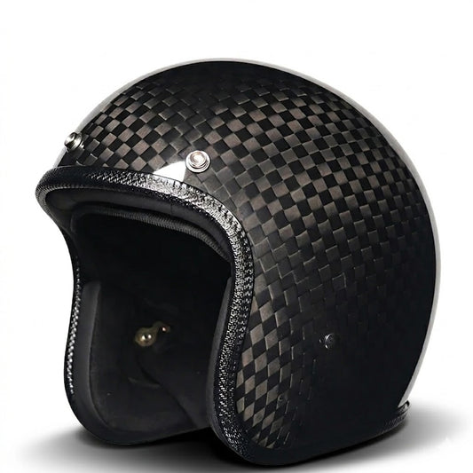 The Street King Carbon Open-Face Helmet – DOT & ECE Approved