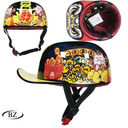 NEW Motorcycle Vintage Retro Baseball Cap Helmets
