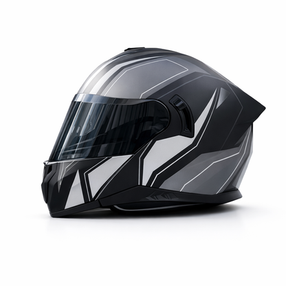 ORZ-B16 Full-Face Motorcycle Helmet – DOT & ECE Certified