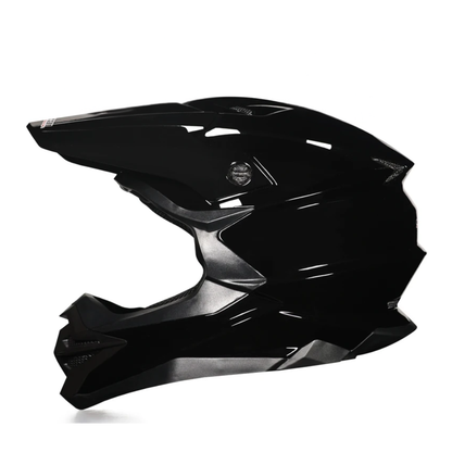 BikerZoneZ SafeRide Pro Off-Road Full Face Helmet - DOT Certification