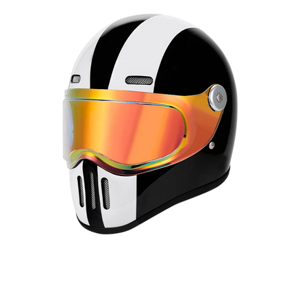 Retro Pig Nose Full Face Helmet
