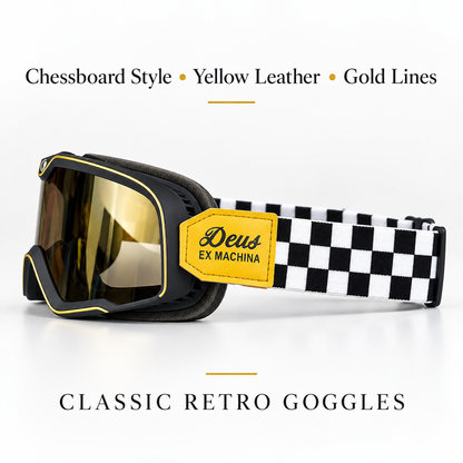 Retro Goggles Motocross