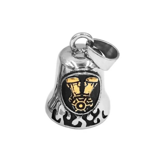 Golden V-Twin Blaze Bell – Ride in Glory
