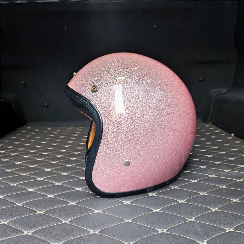 Vintage German Open-Face Helmet – DOT & ECE Approved