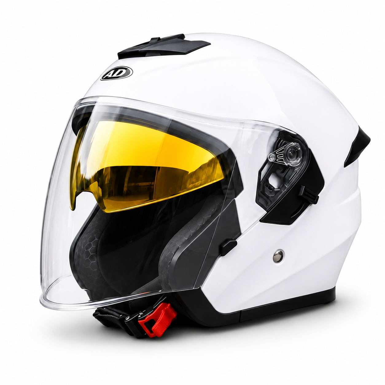 BikerZoneZ Sport Open Face Helmet - DOT Certified