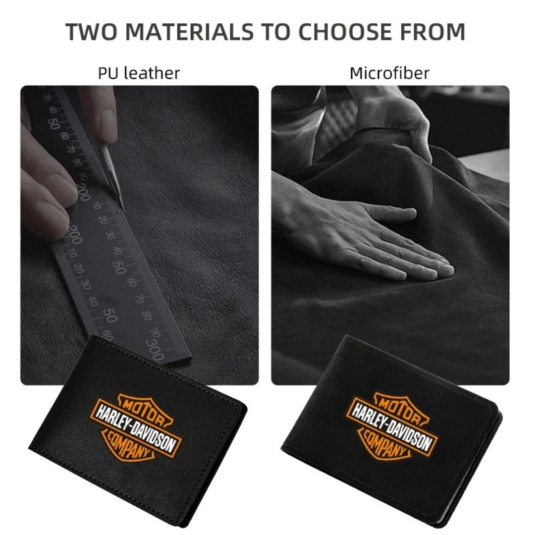 Harley Metro Compact Wallet – Minimalist Bifold Edition