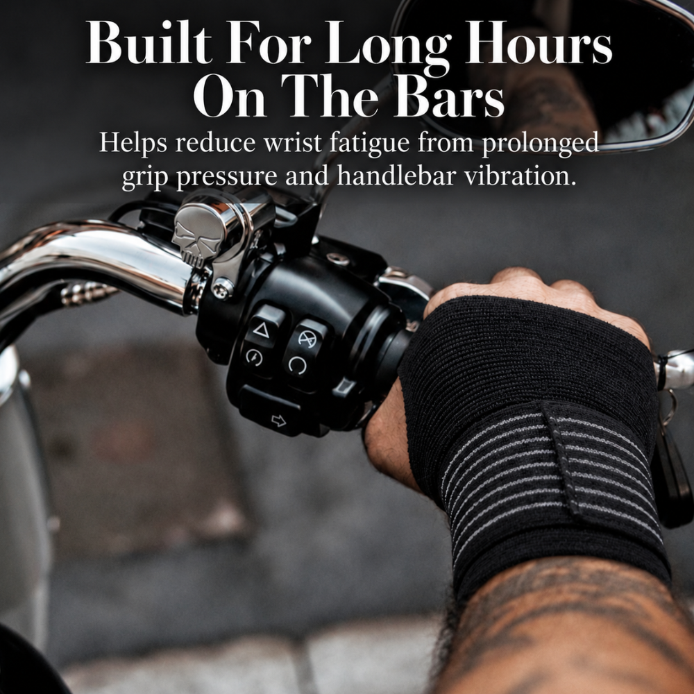 BikerZonez RideFlex™ Motorcycle Wrist Support