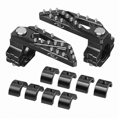 BikerZoneZ™ Adjustable Highway Foot Pegs