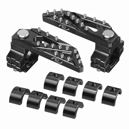 BikerZoneZ™ Adjustable Highway Foot Pegs