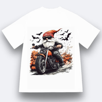 The Midnight Ride: BikerZoneZ Halloween Edition Tee