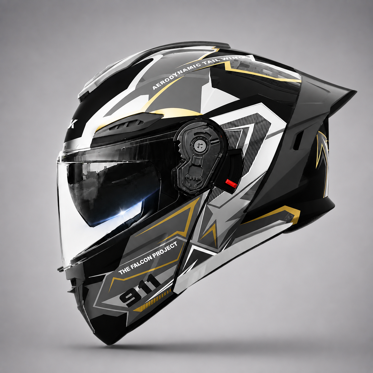 BikerZoneZ™ Apex Flip-Up Motorcycle Helmet