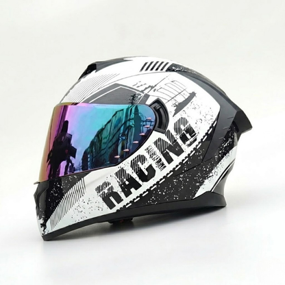 BikerZoneZ Rider Street Dominator Fullface Helmet