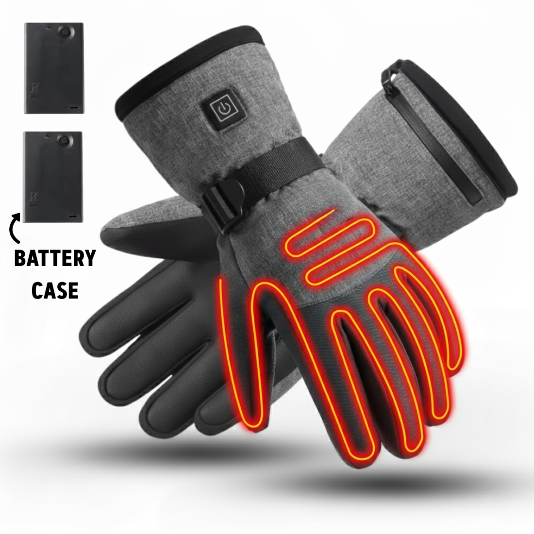 BikerZoneZ Heated Gloves | 360° Warmth Technology