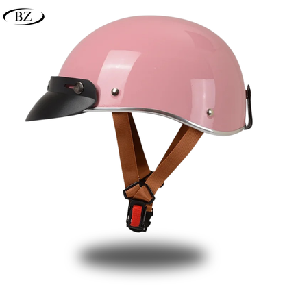 Cute Retro Half Helmet  – DOT&ECE Certificate Approved