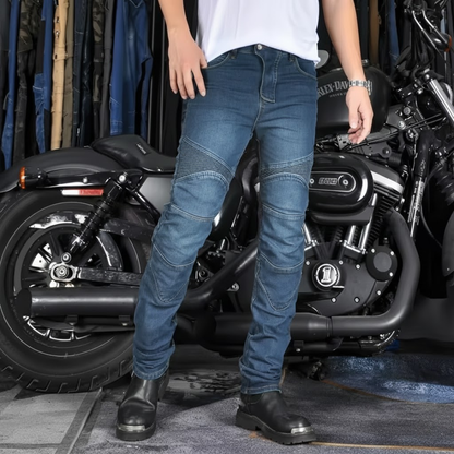 Motorcycle Riding Jeans with Armor – Reinforced Denim Pants