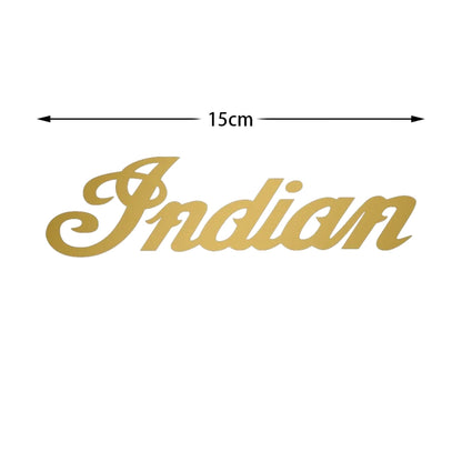 Classic “Indian” Script Sticker