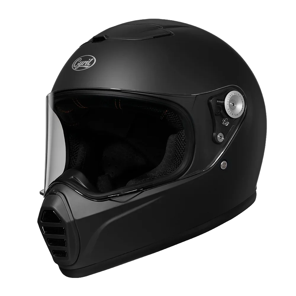 RoadSpirit Vintage Full-Face Helmet – DOT & ECE Approved