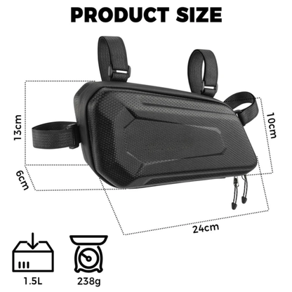BikerZonez Low Profile Hard Shell Motorcycle Side Bag