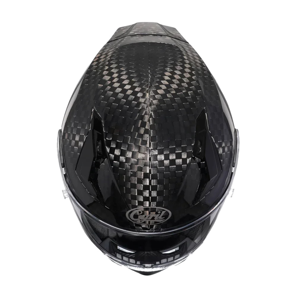 CYRIL R30S Carbon Pro Fullface Helmet - DOT and ECE Approved