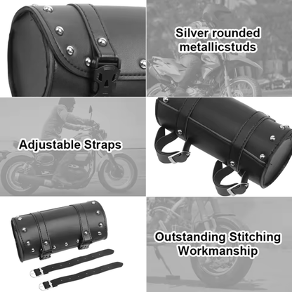 Motorcycle Front Fork Tool Bag – PU Leather, Universal Fit