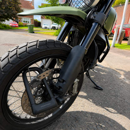 BikerZoneZ Heavy-Duty Motorcycle U-Lock