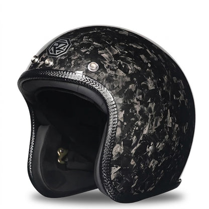 The Street King Carbon Open-Face Helmet – DOT & ECE Approved