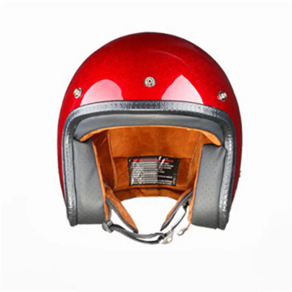 Vintage German Open-Face Helmet – DOT & ECE Approved