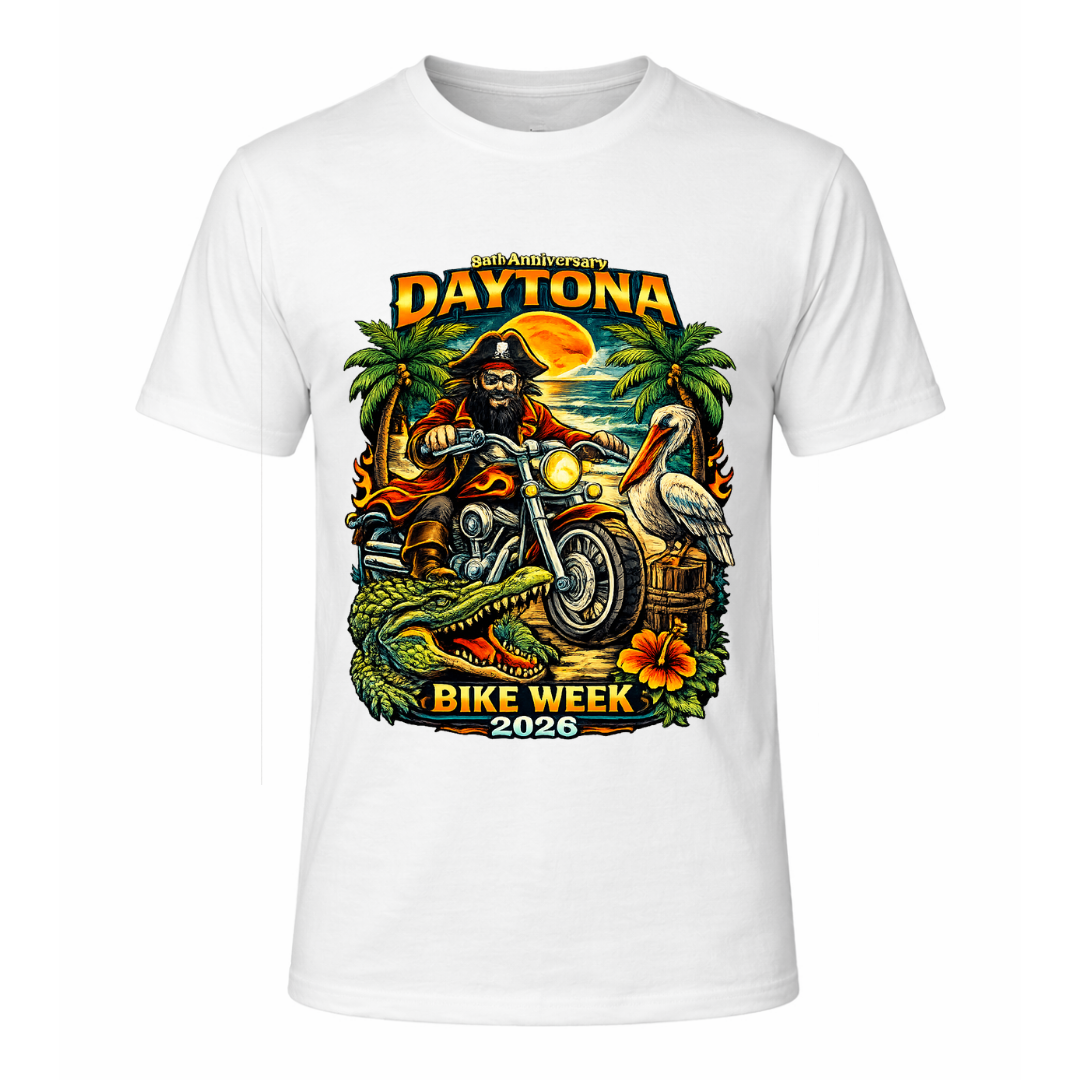 T-Shirt 2026 Bike Week Daytona Beach - Design 3