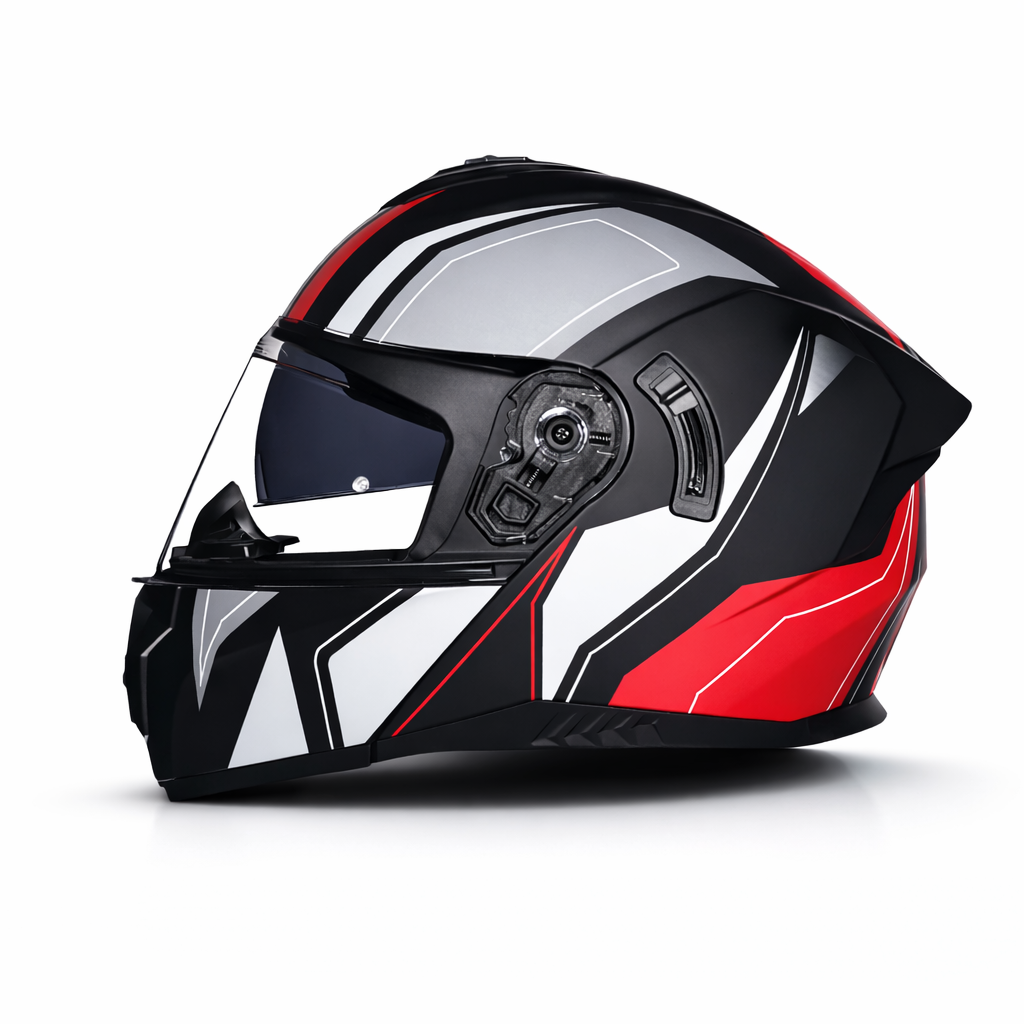 ORZ-B16 Full-Face Motorcycle Helmet – DOT & ECE Certified