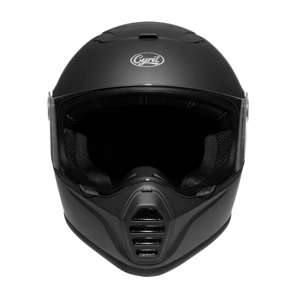 RoadSpirit Vintage Full-Face Helmet – DOT & ECE Approved