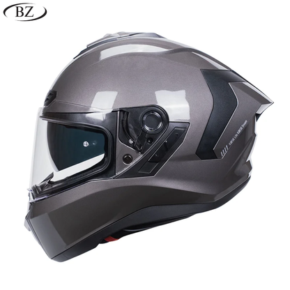 BikerZoneZ SafeRide Pro Full Face Helmet - DOT & ECE Approved