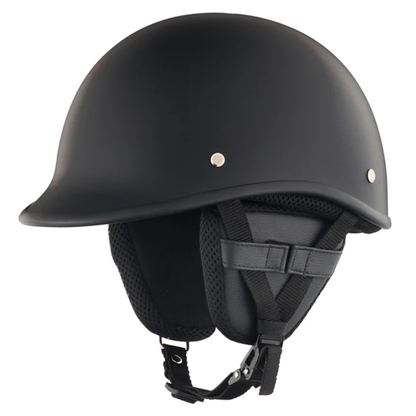Vintage Low-Profile Polo Half Helmet | DOT Certified