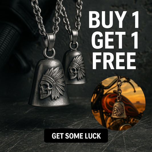 Spirit Rider Bell – Tribal Skull Edition