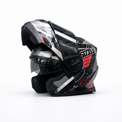ORZ-162 Full Face Flip-Up Helmet – DOT & ECE Certified
