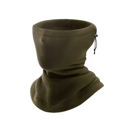 Biker Winter Fleece Neck Cover - Warm, Fleece Lined and Breathable