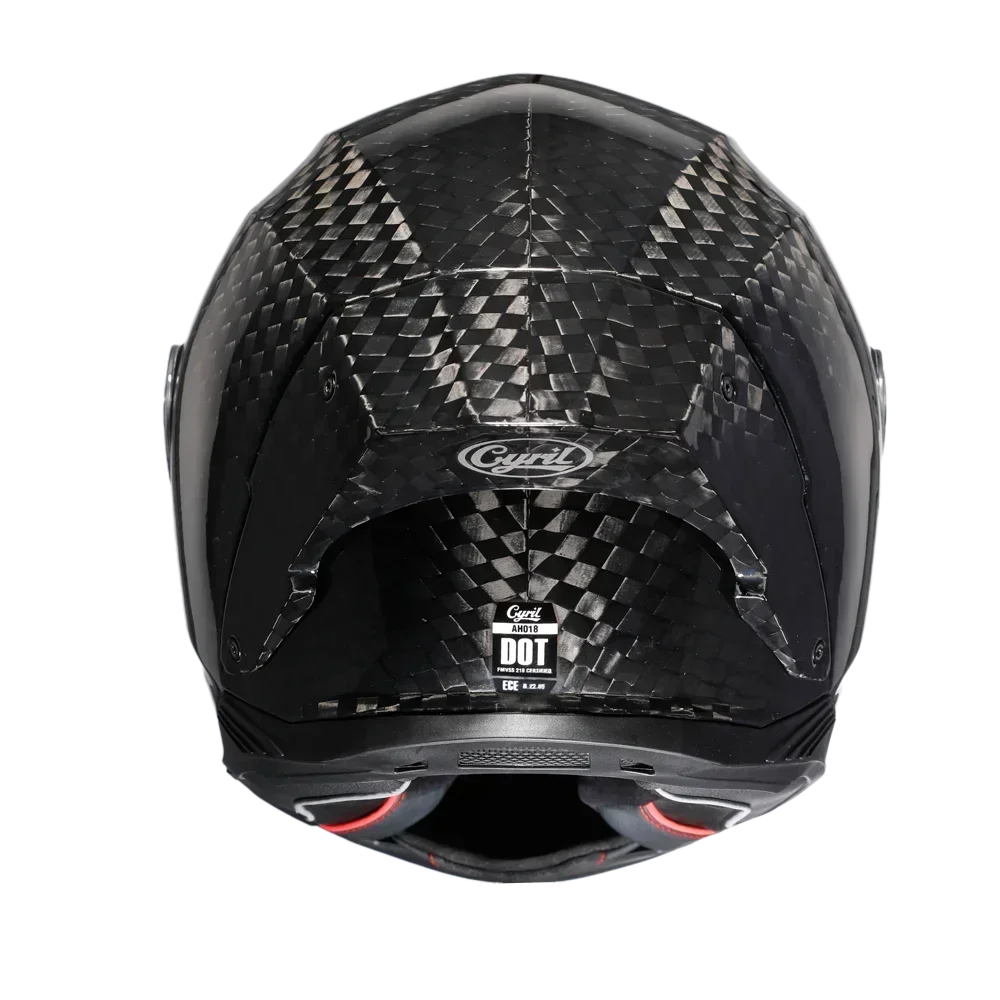 CYRIL R30S Carbon Pro Fullface Helmet - DOT and ECE Approved