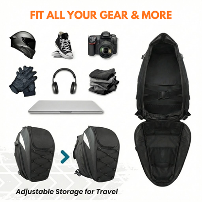 2-in-1 Motorcycle Tail Bag