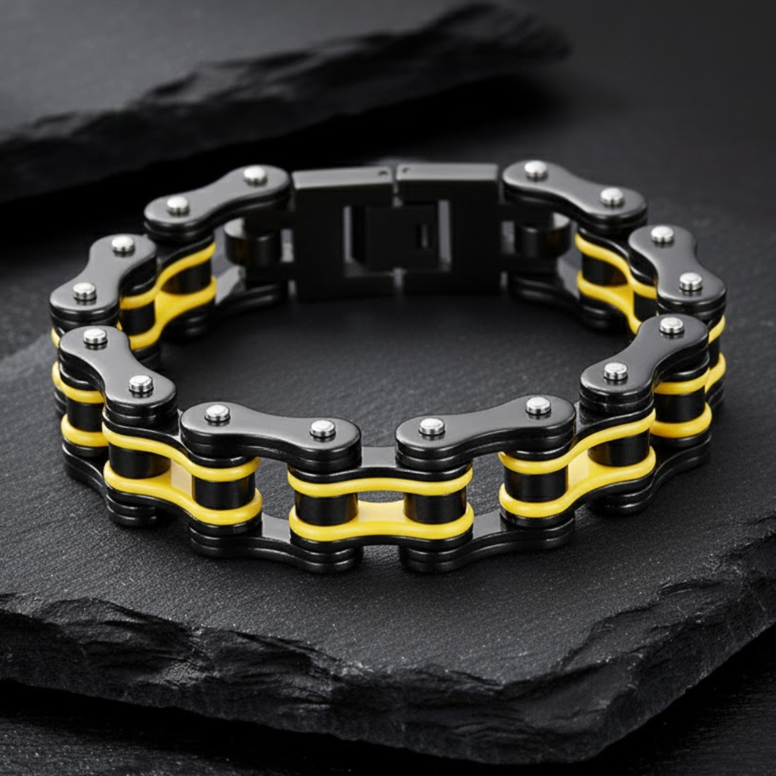 Biker Chain Bracelet – Forged Steel Series