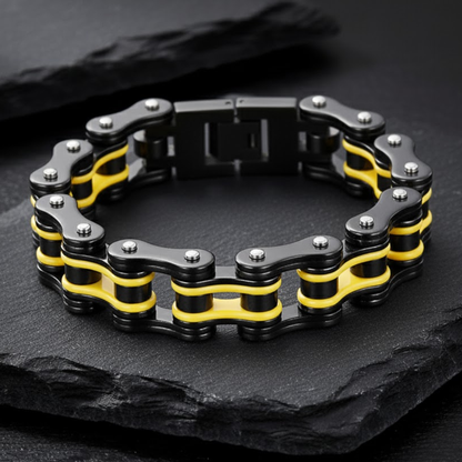 Biker Chain Bracelet – Forged Steel Series