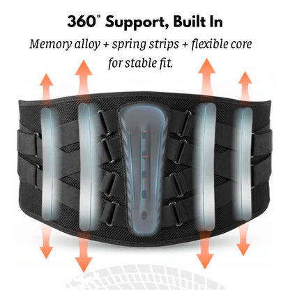 BikerZoneZ Kidney Belt (Lumbar Support)