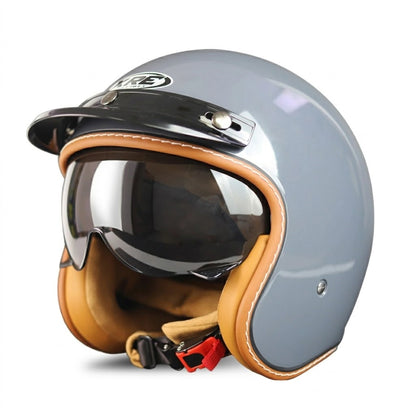 Low Profile Retro Open Face Helmet – DOT Approved