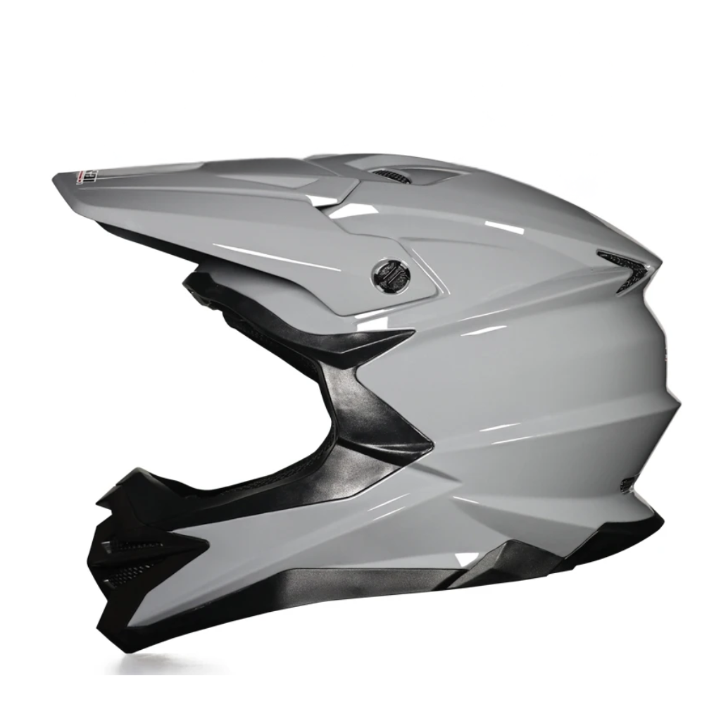 BikerZoneZ SafeRide Pro Off-Road Full Face Helmet - DOT Certification